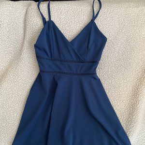 Jun & Ivy Navy Dress